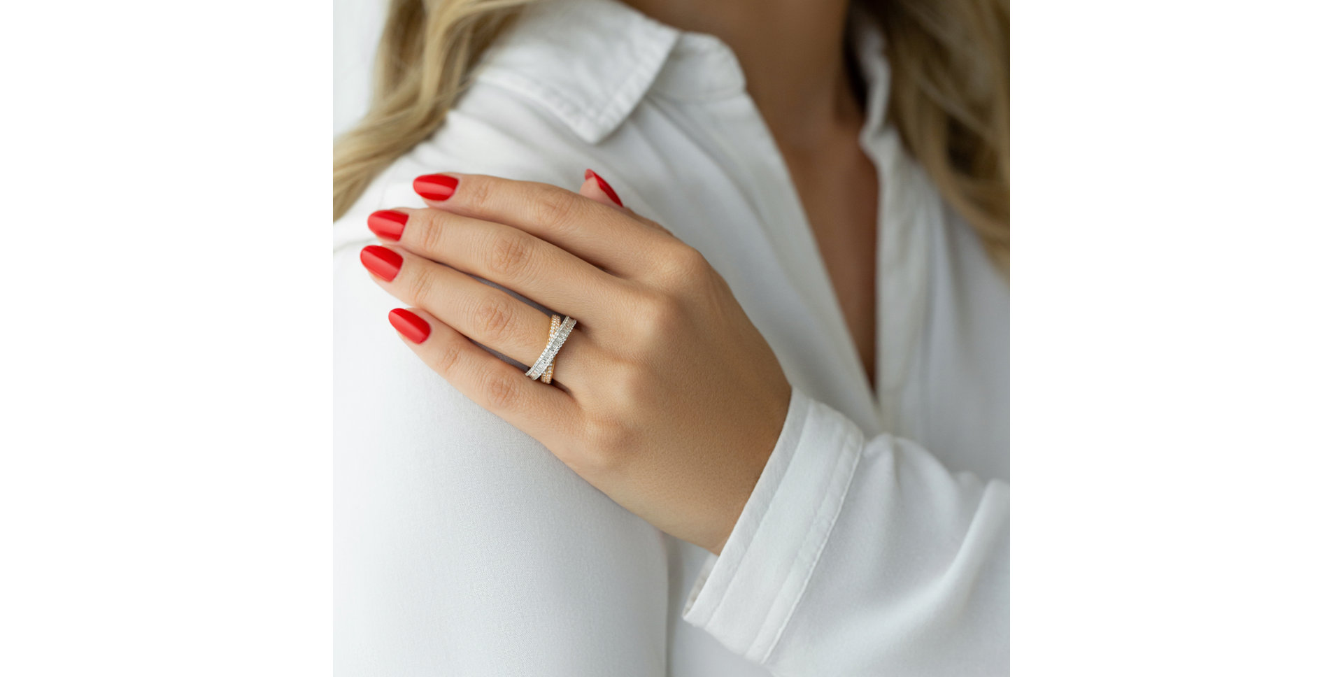 Prsteň s diamantmi Dawnseeker