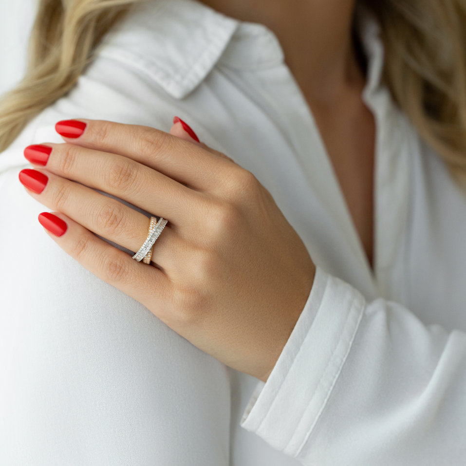 Prsteň s diamantmi Dawnseeker