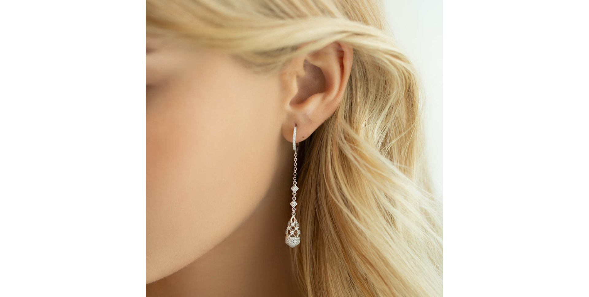 Náušnice s diamantmi Niamh