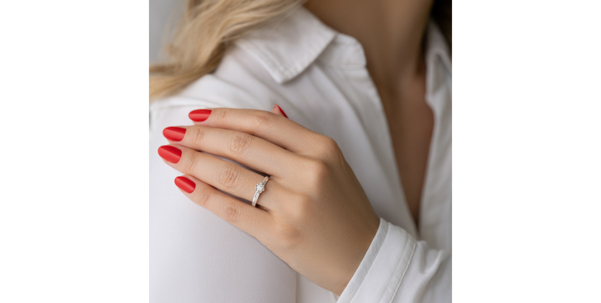 Prsteň s diamantmi Sébastienne