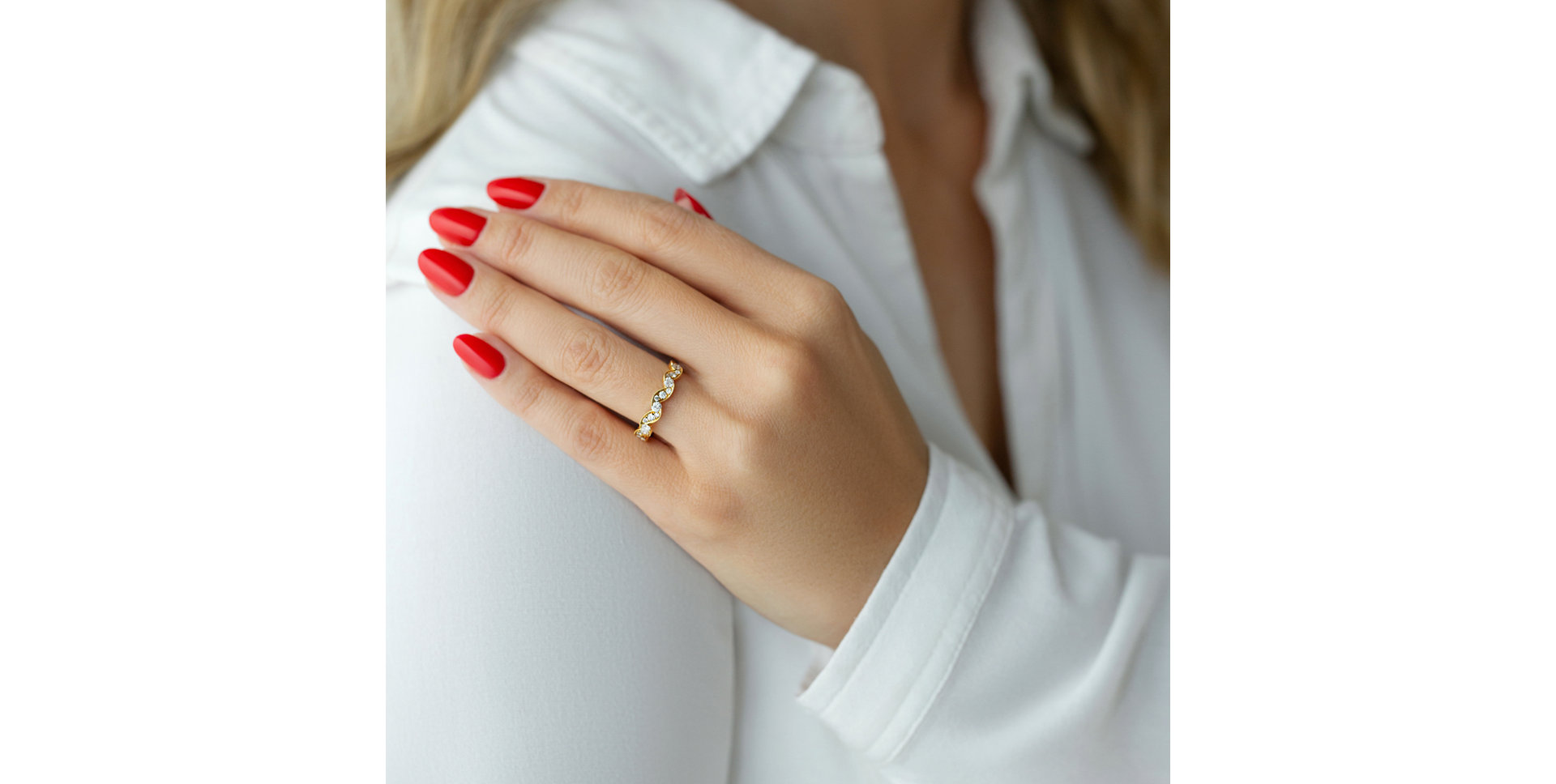 Prsteň s diamantmi Ferrisey