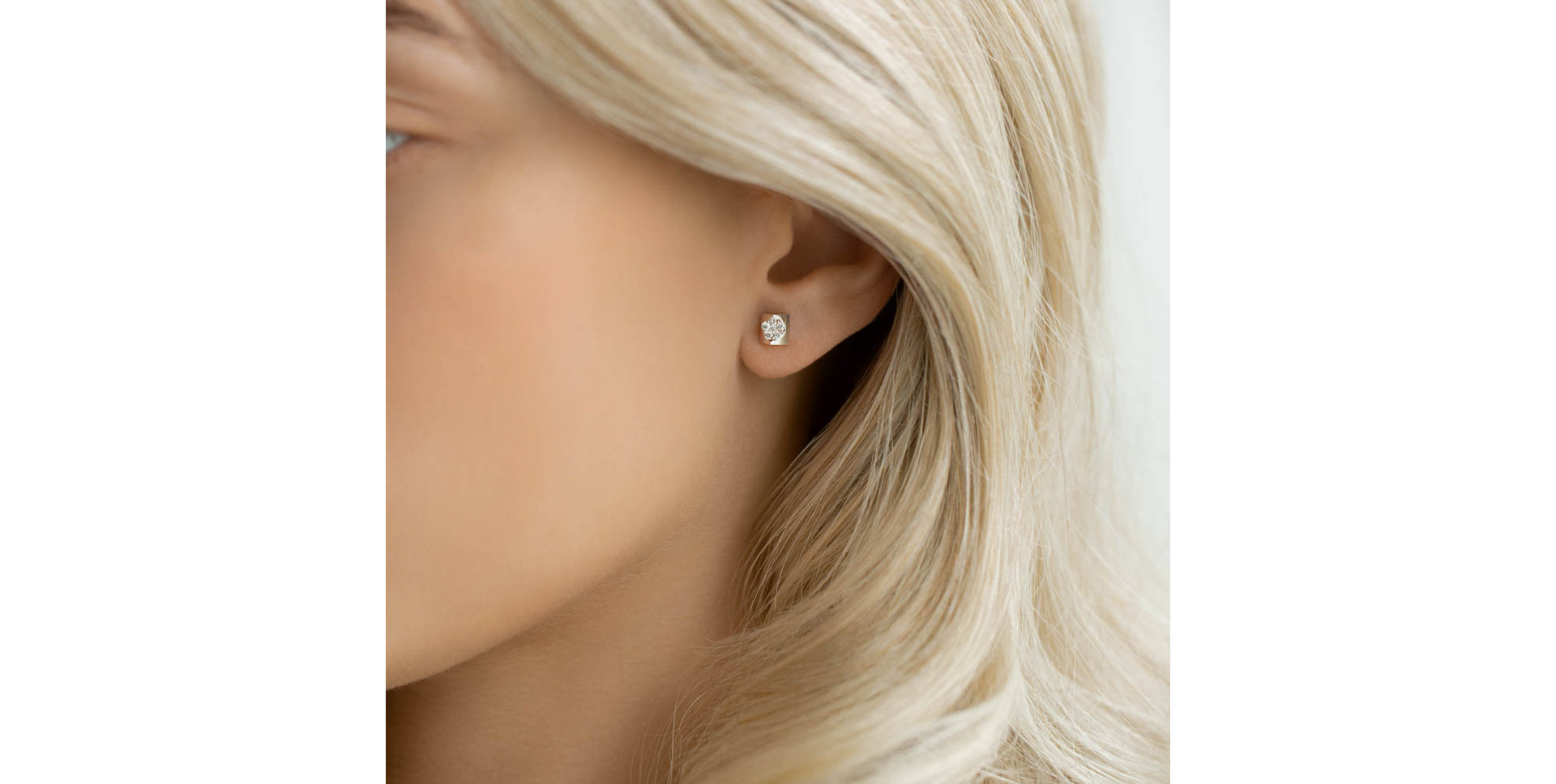 Náušnice s diamantmi Aurora Glitter