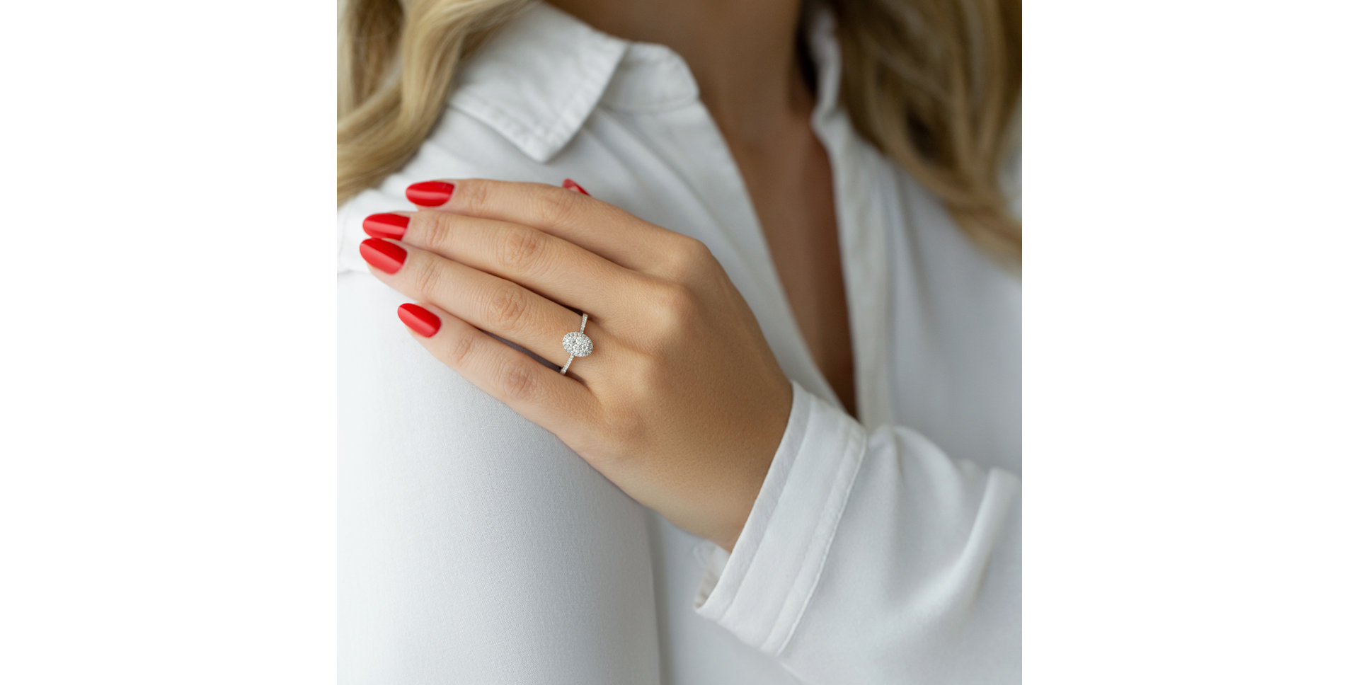 Prsteň s diamantmi Larkyne