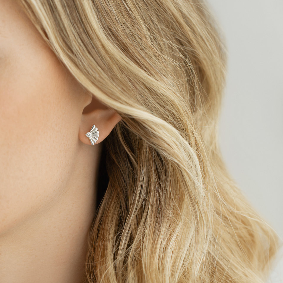 Náušnice s diamantom Despair Clair