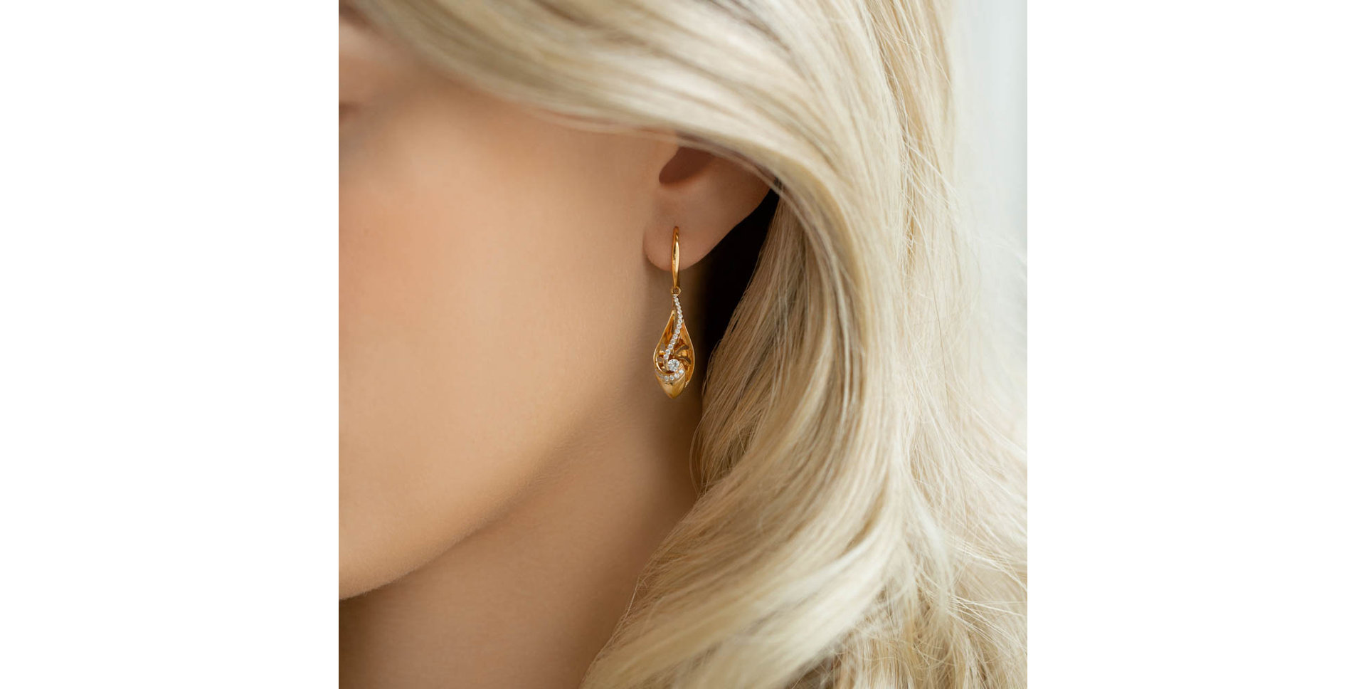 Náušnice s diamantmi Paaliaq