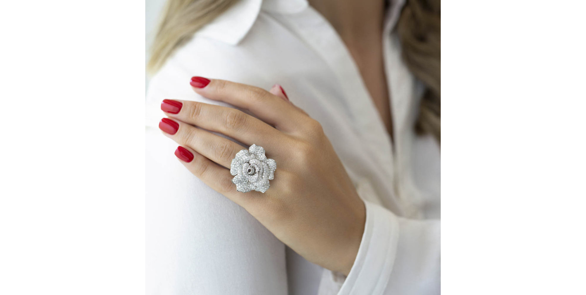 Prsteň s diamantmi Rosalinda