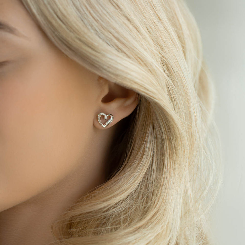 Náušnice s diamantmi Briliant Lovers