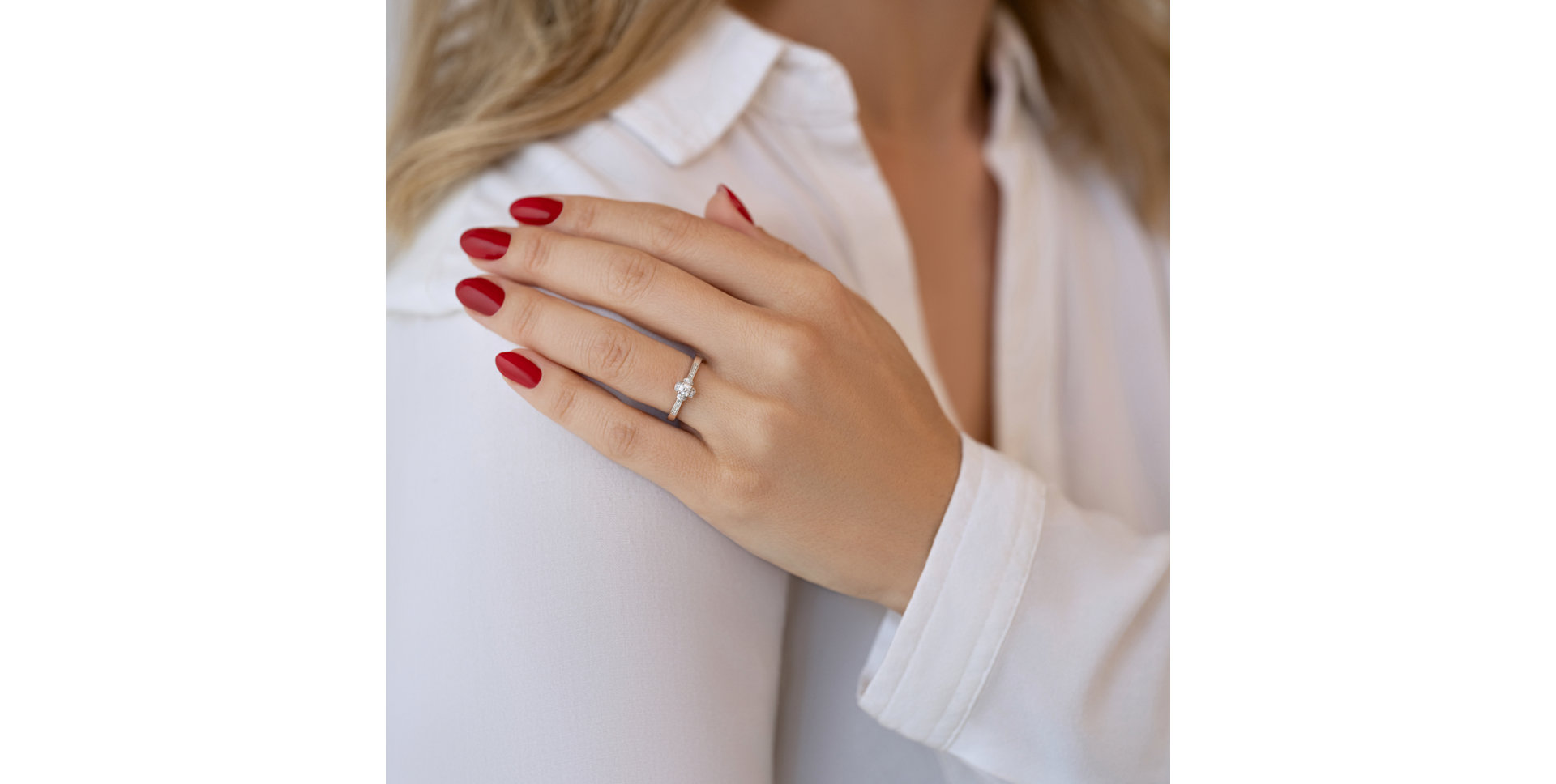 Prsteň s diamantmi Eternity Miracle