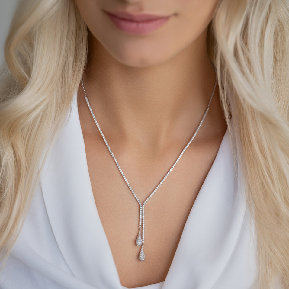 Náhrdelník s diamantmi Monumental Symphony