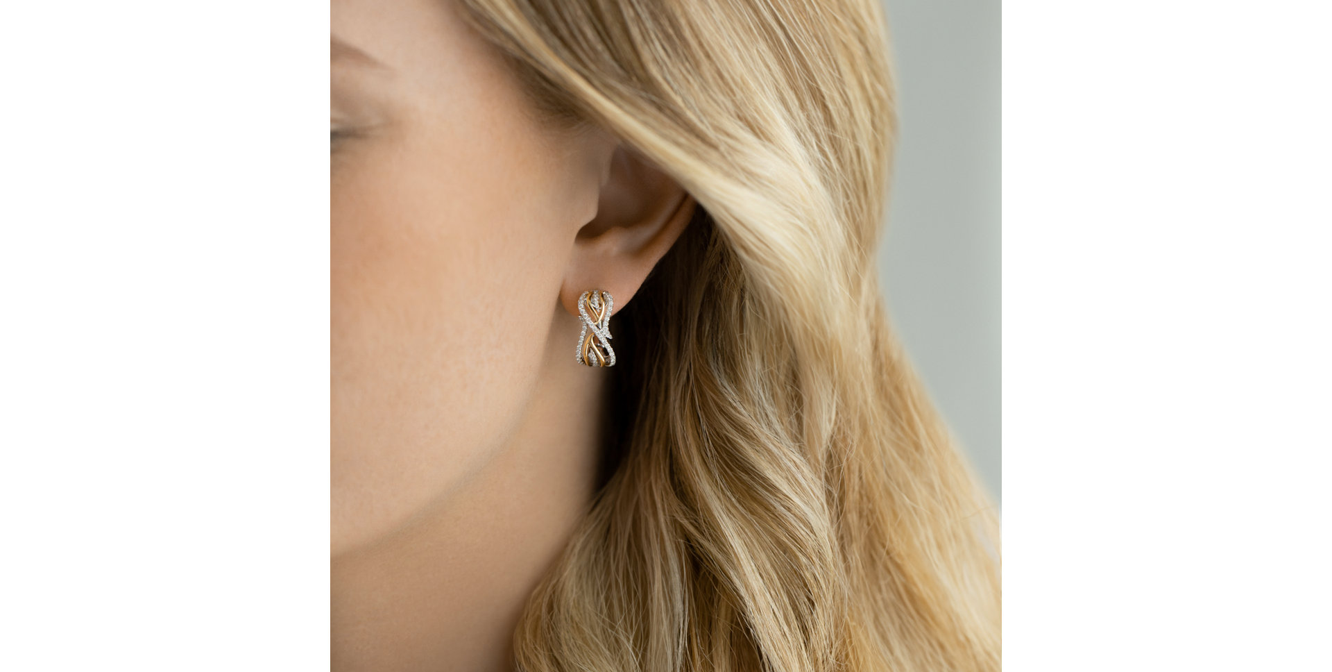 Náušnice s diamantmi Conall