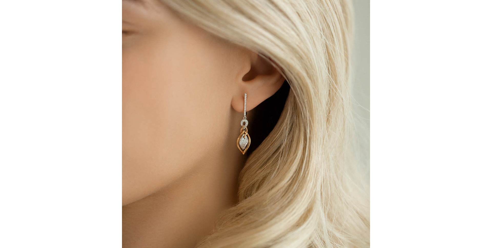 Náušnice s diamantmi Haya