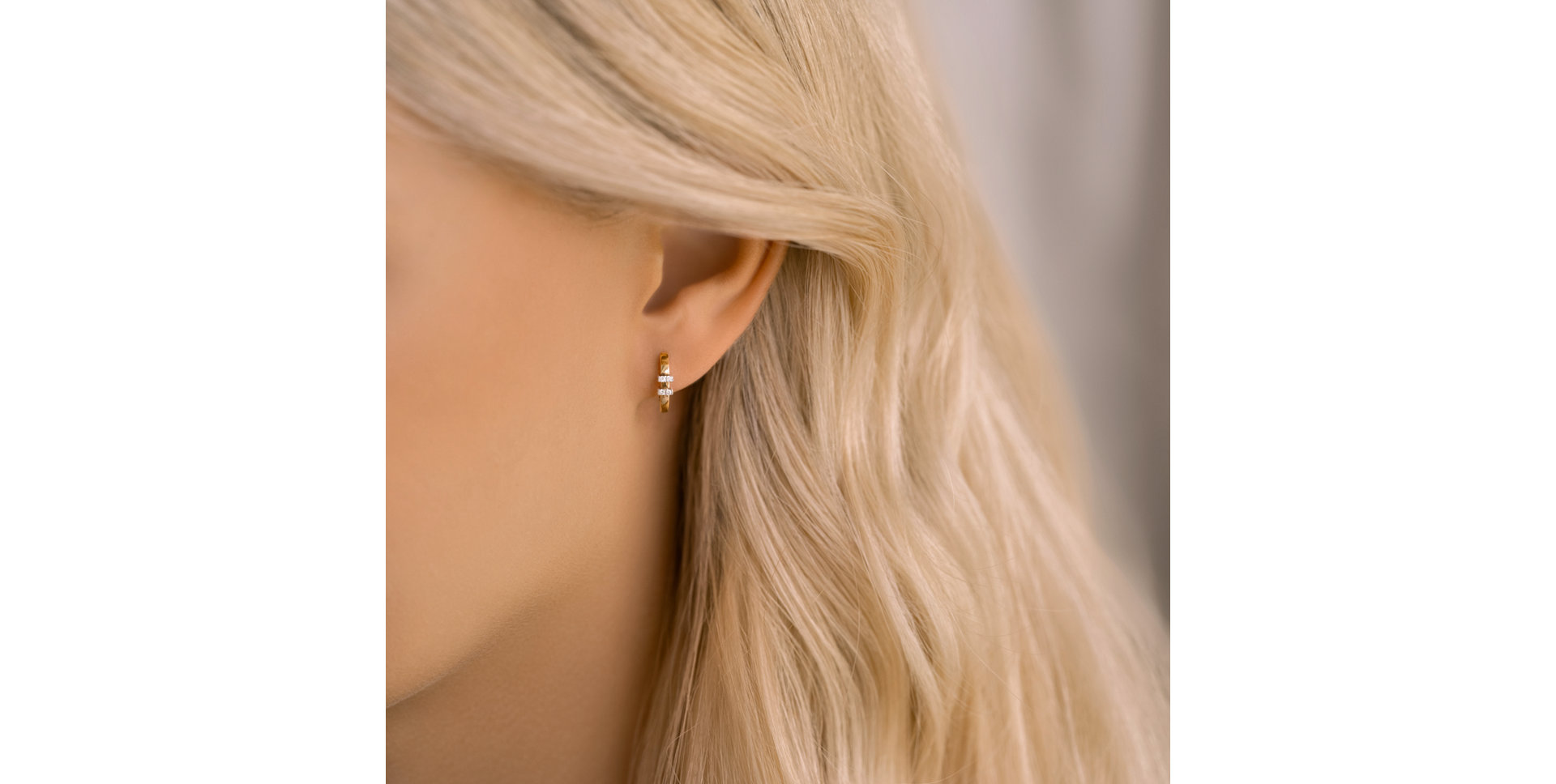 Náušnice s diamantmi Beautiful Blaze