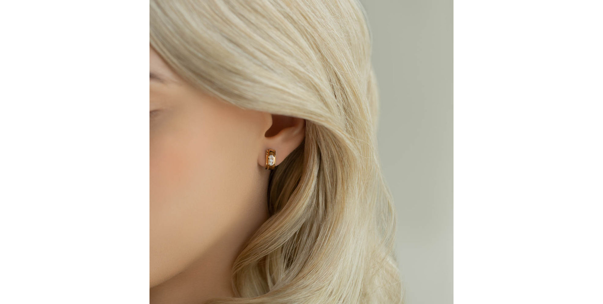 Náušnice s diamantmi Selvig