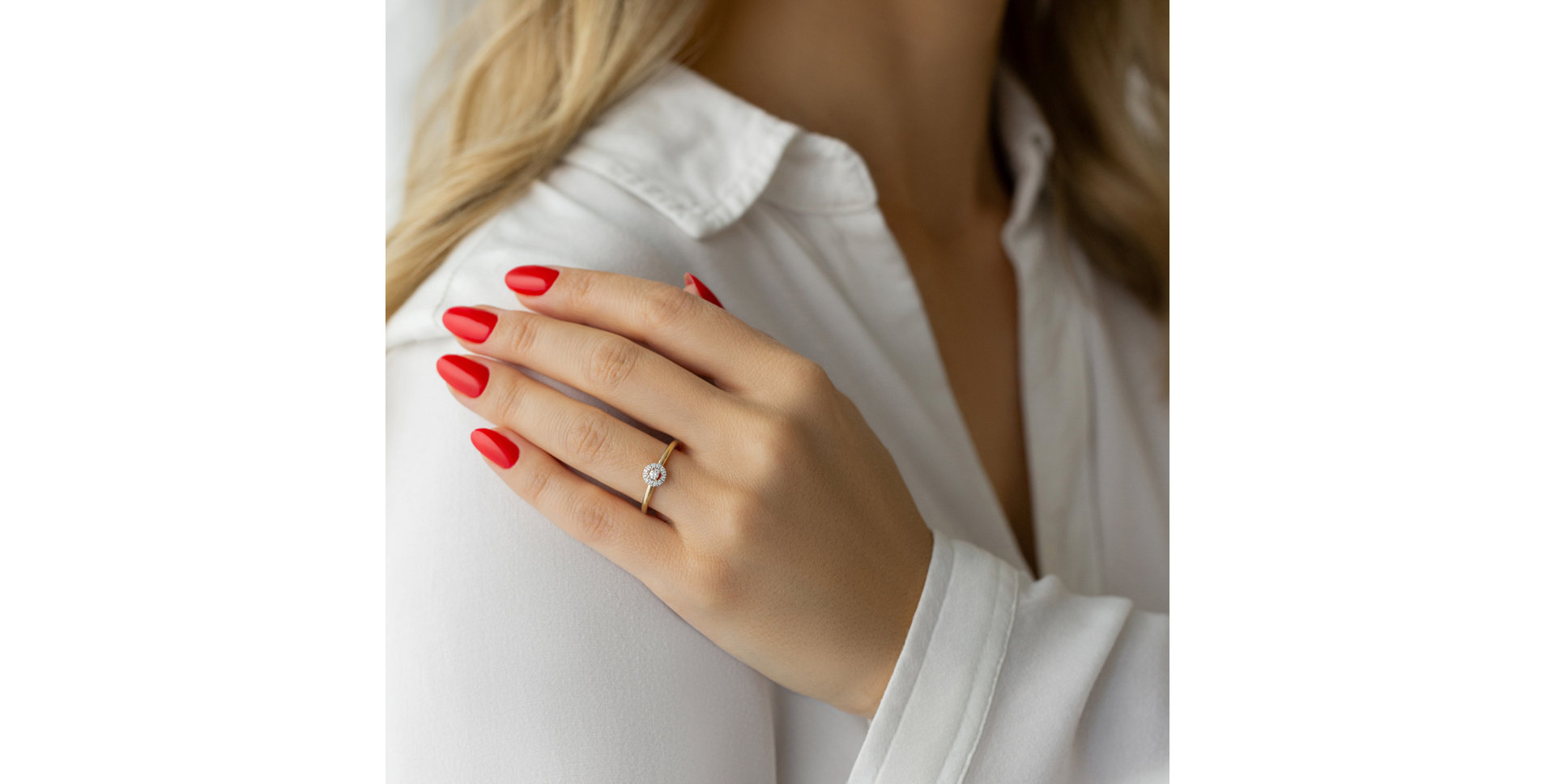 Prsteň s diamantmi Vinciane