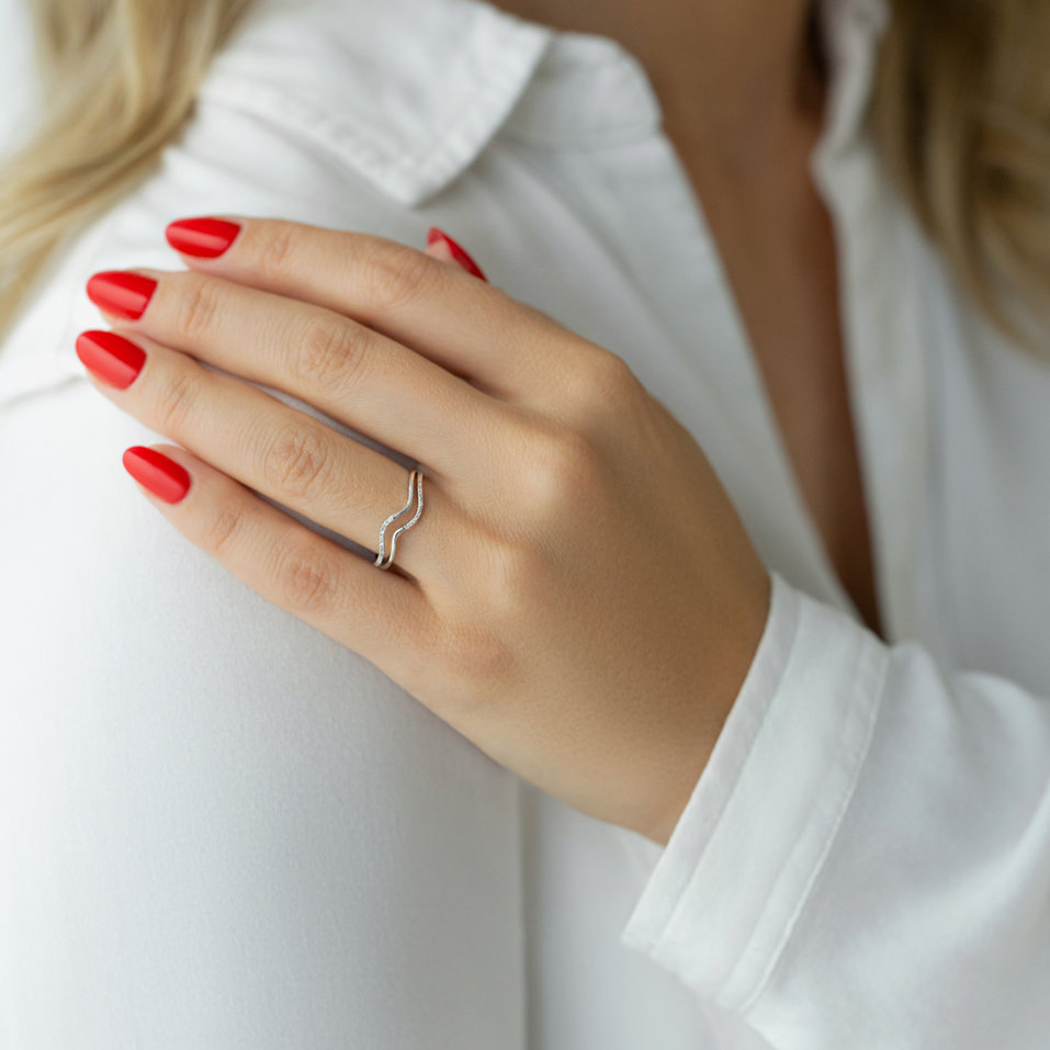 Prsteň s diamantmi Vereesa