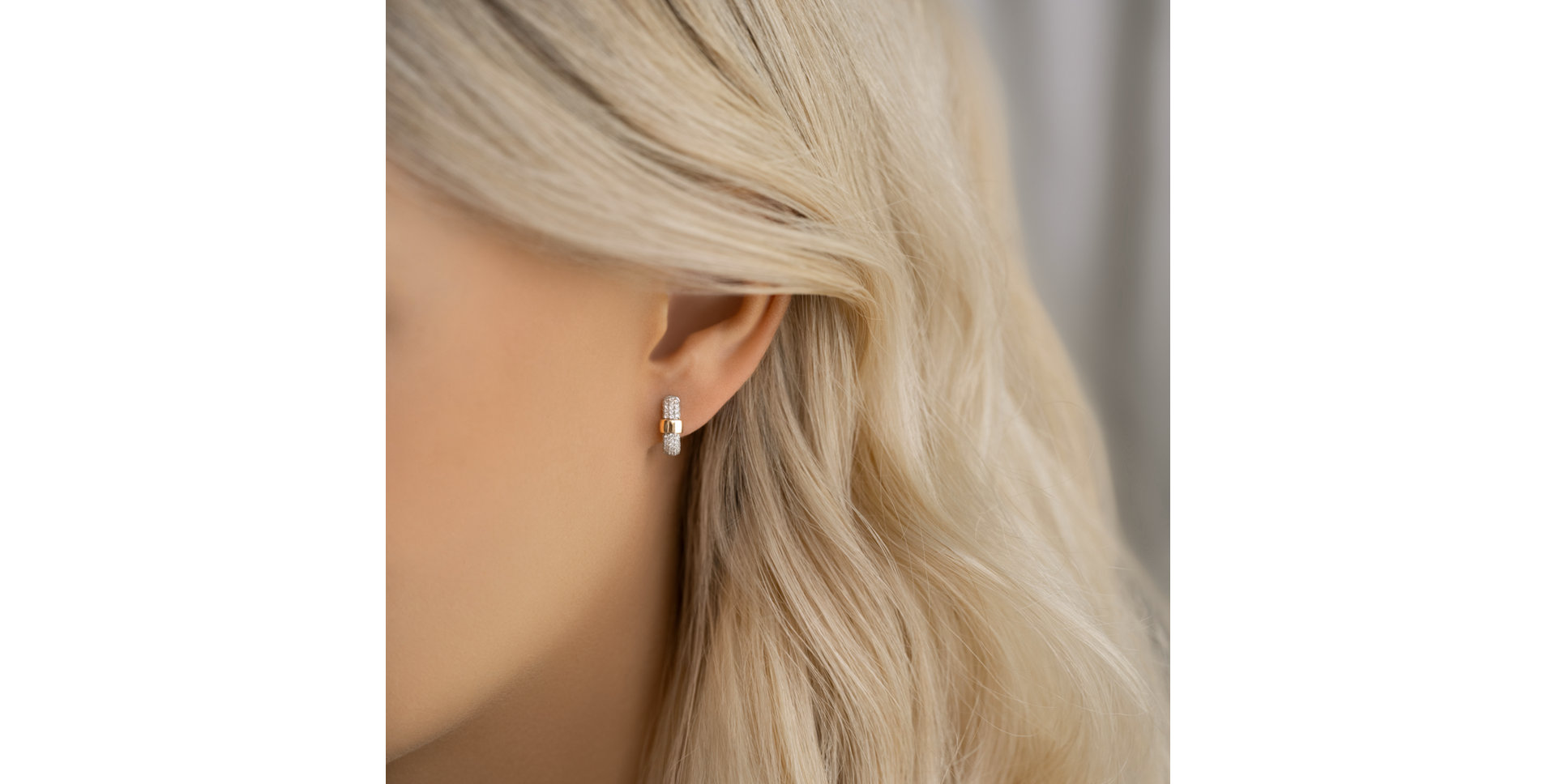 Náušnice s diamantmi Chrétien