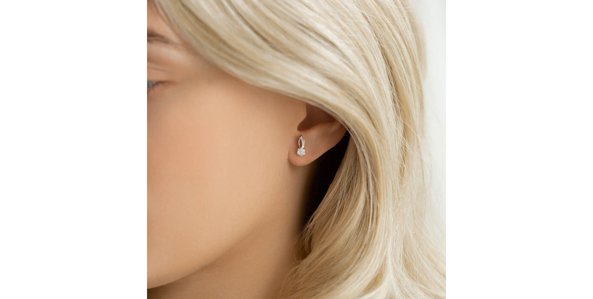 Náušnice s diamantmi Diamond Chords