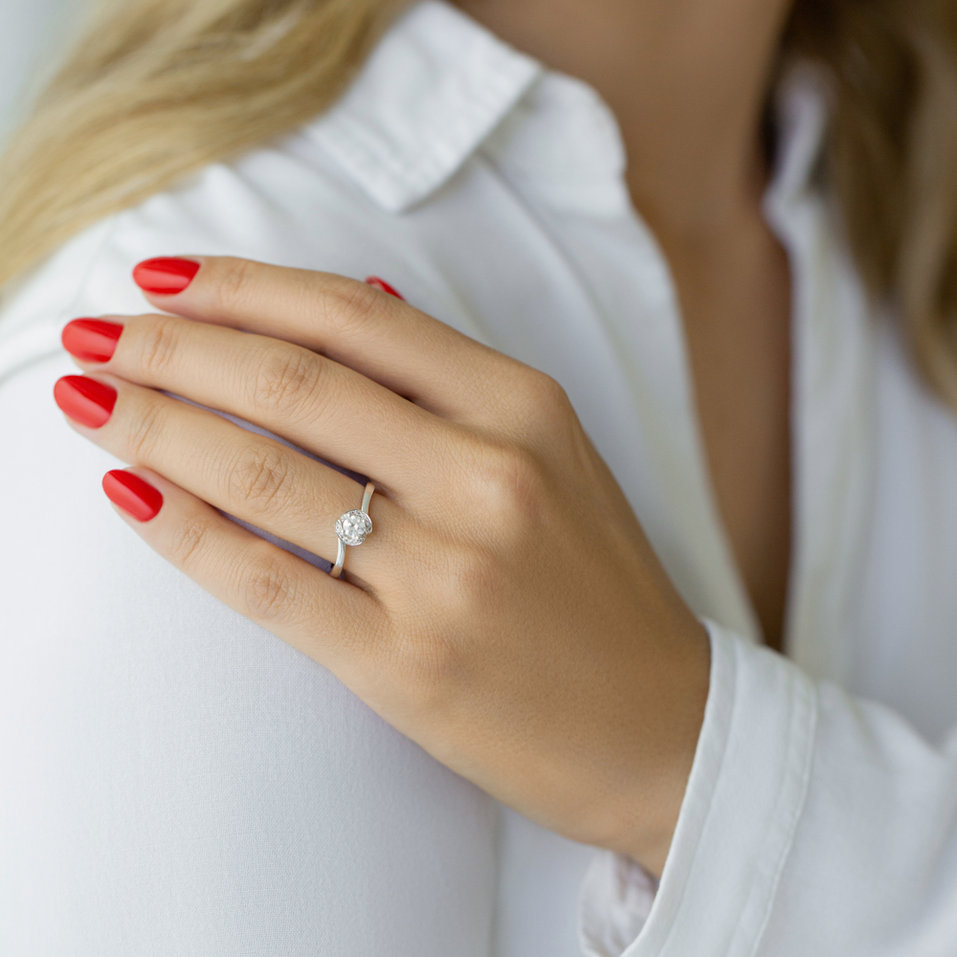 Prsteň s diamantmi Andromeda Romance