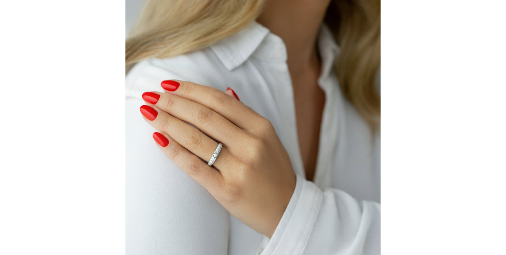 Prsteň s diamantmi Noisy Love