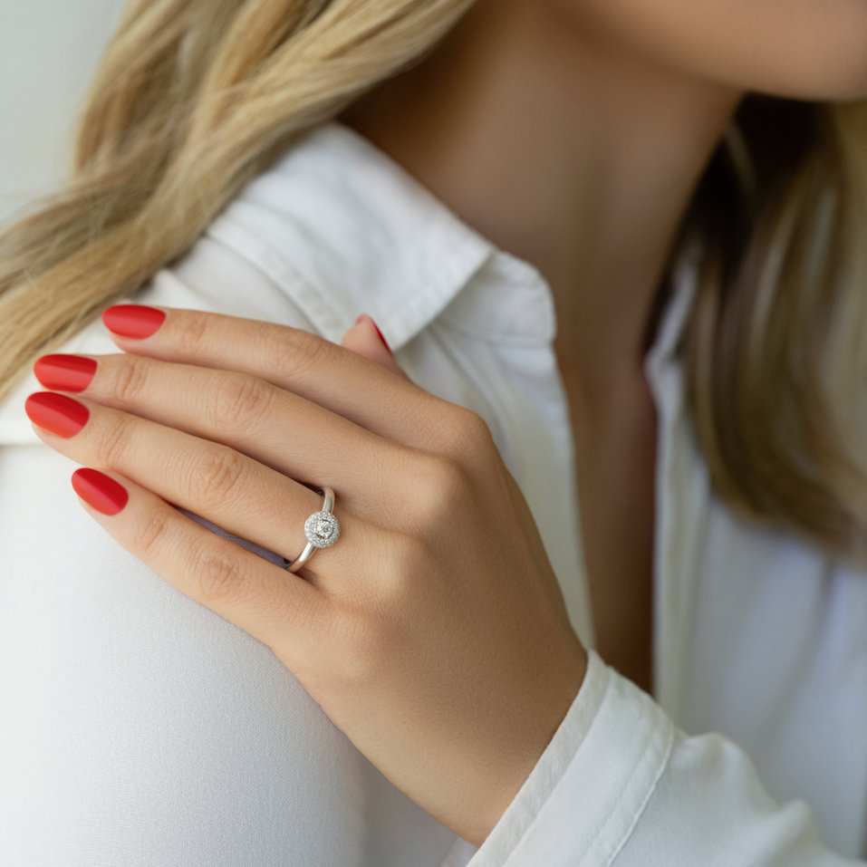 Prsteň s diamantmi Raymondine