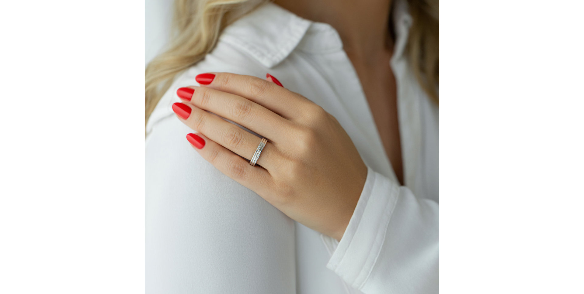 Prsteň s diamantmi Carmen