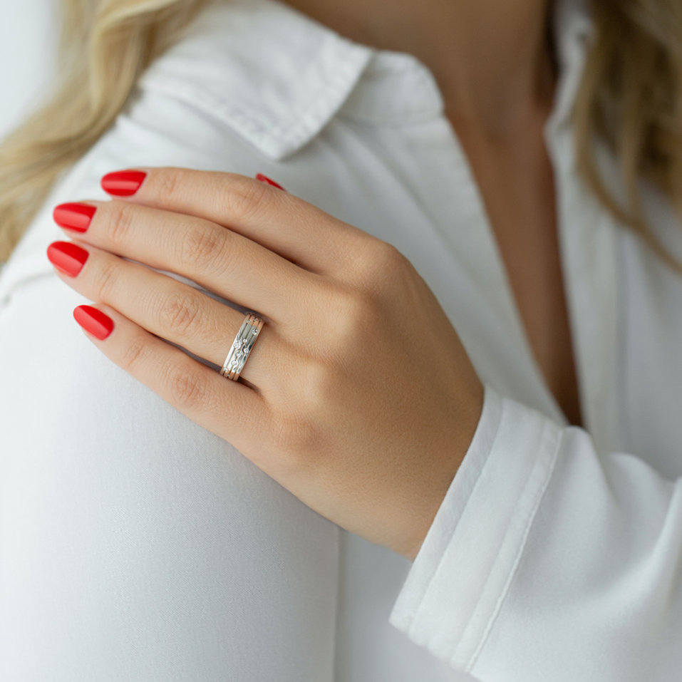 Prsteň s diamantmi Too Well