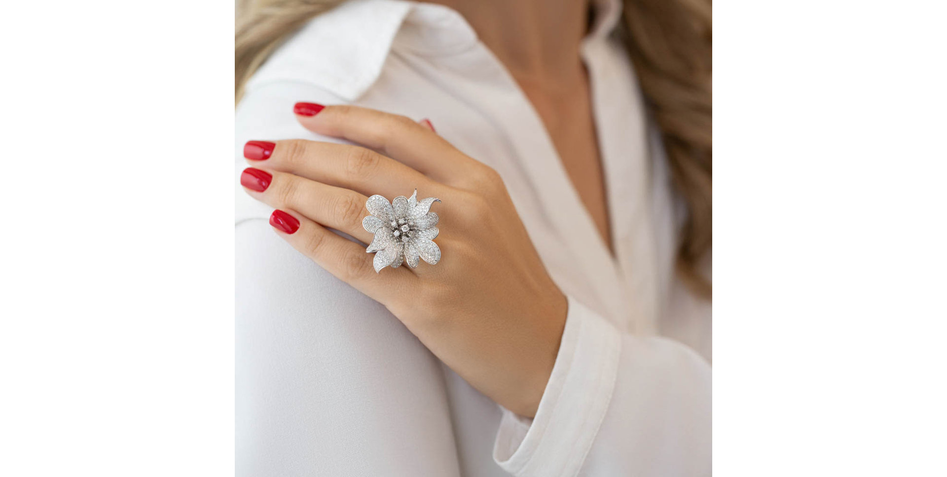 Prsteň s diamantmi Heaven Lily