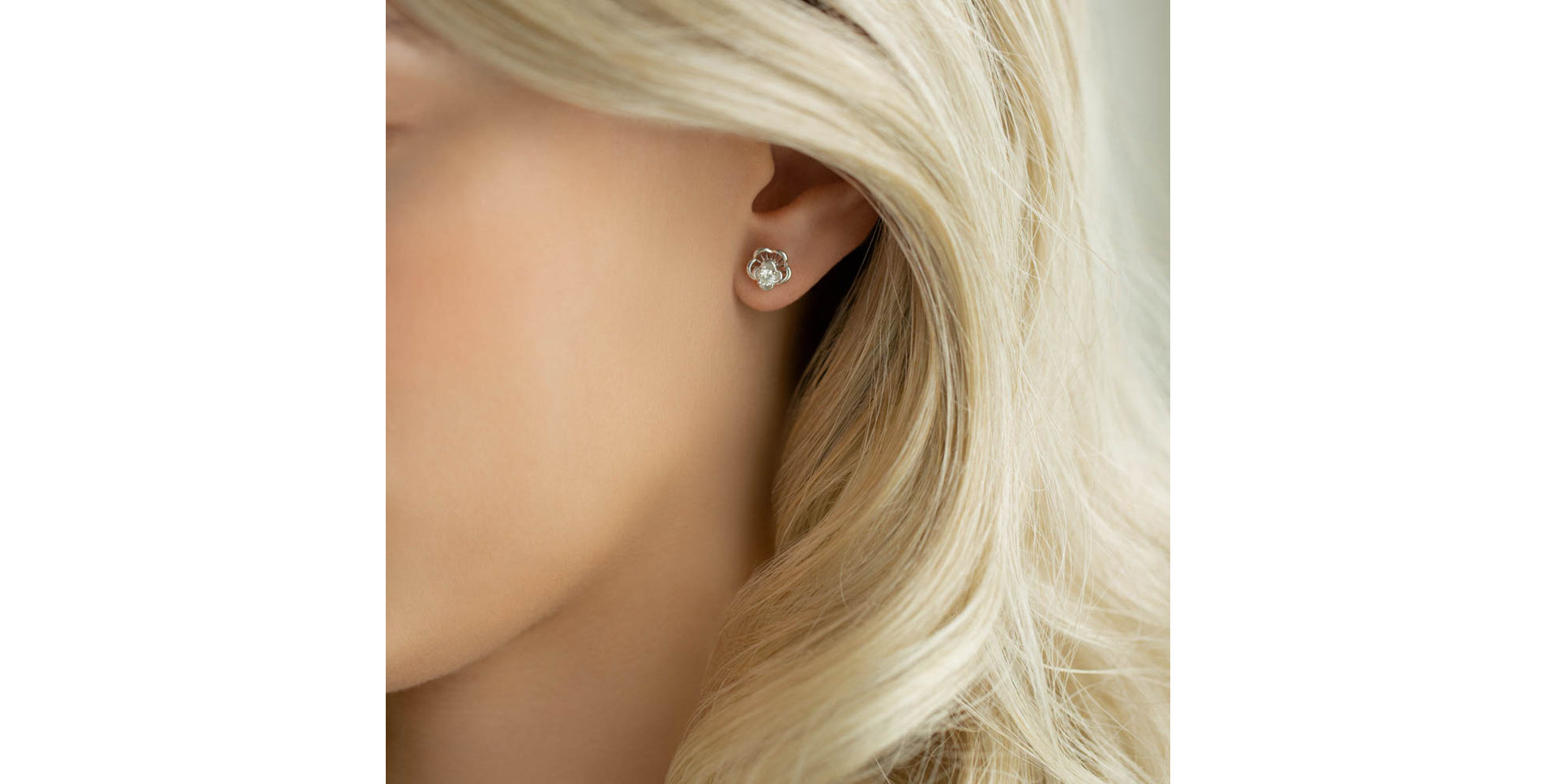 Náušnice s diamantom Greatness