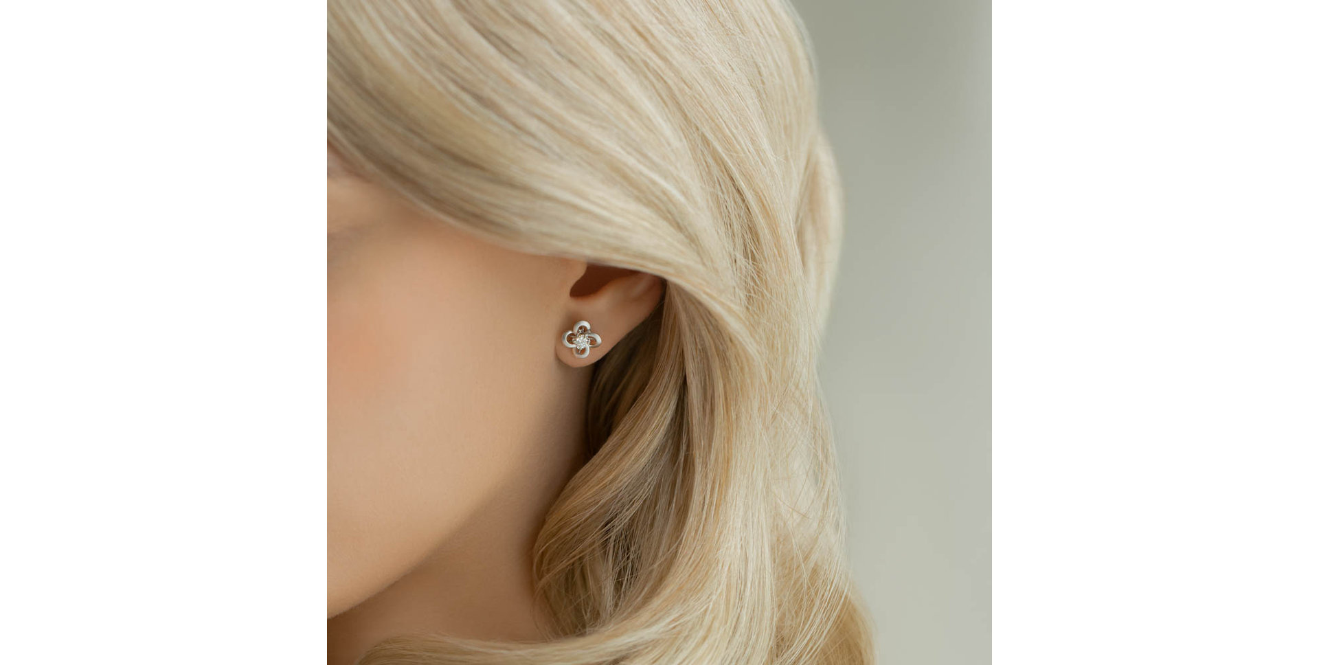 Náušnice s diamantmi Keeleigh