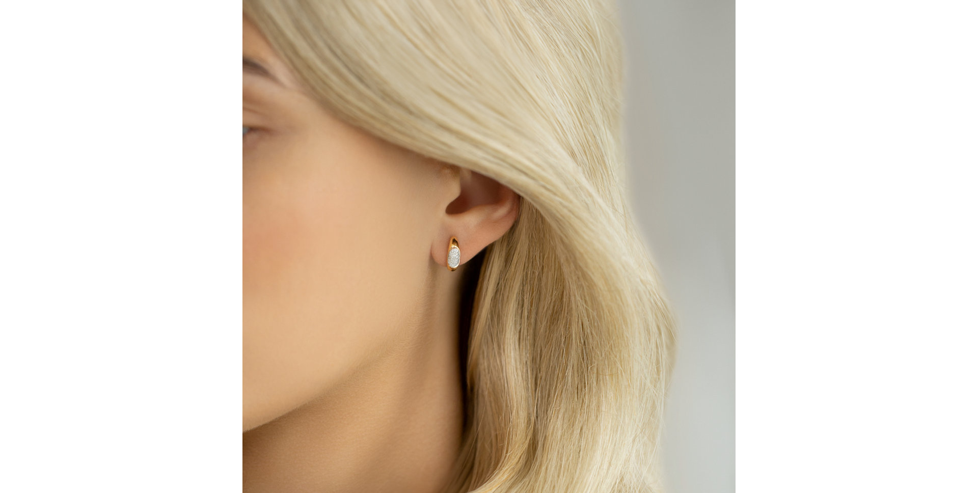 Náušnice s diamantmi Dried Plum