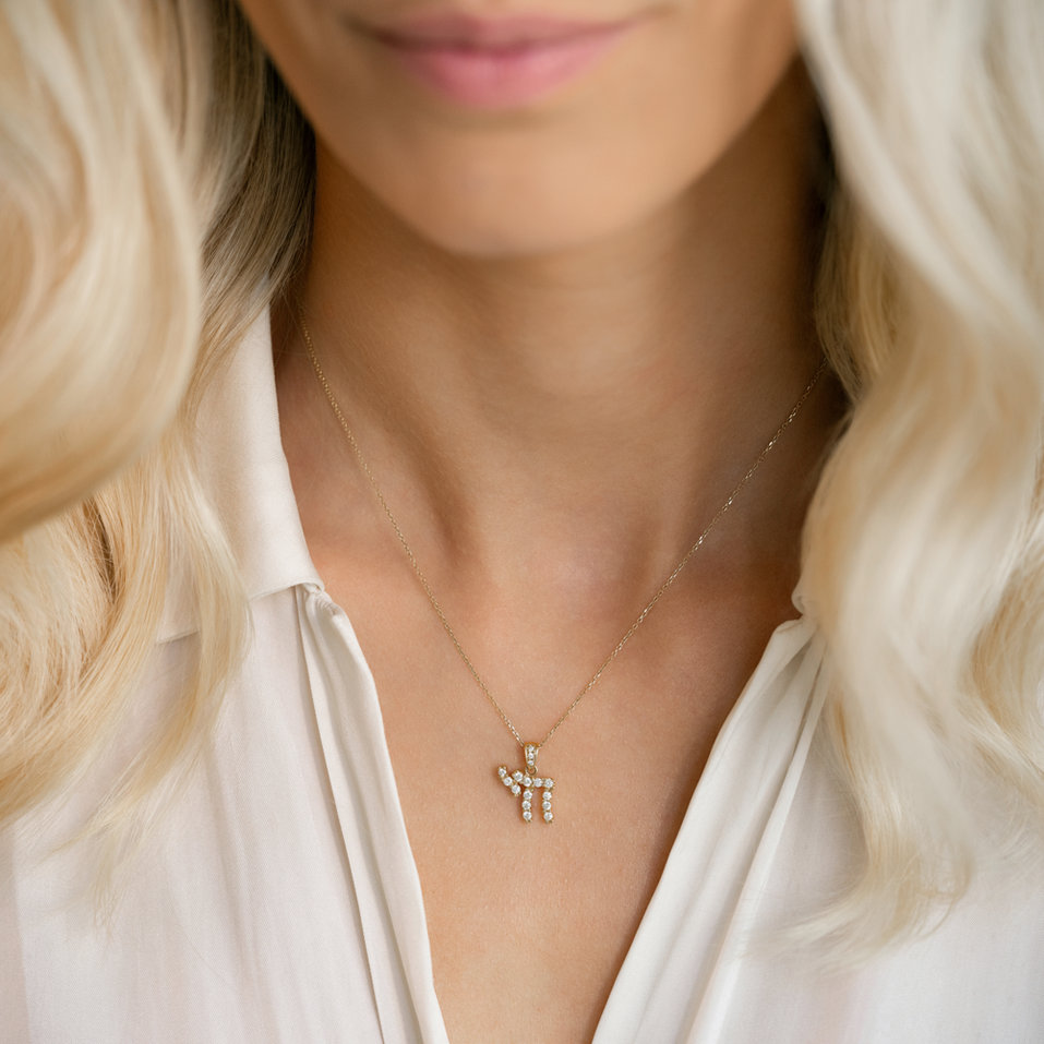 Prívesok s diamantmi Decorative Pendant