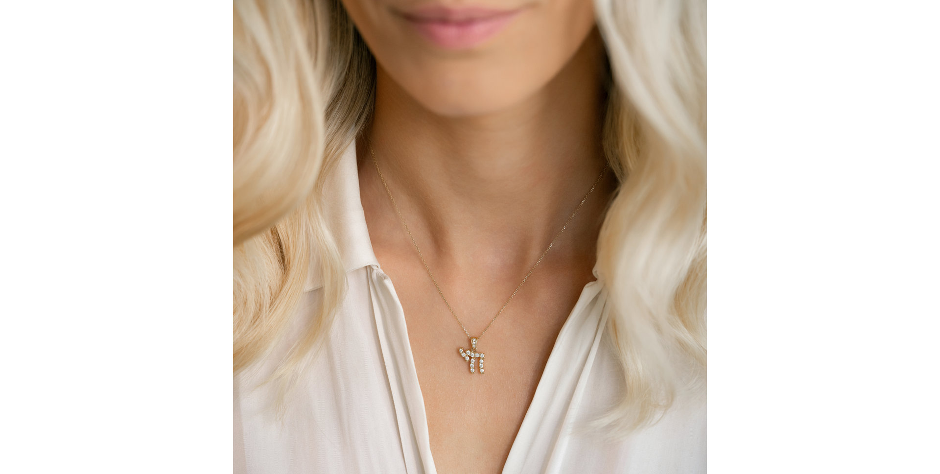 Prívesok s diamantmi Enigmatic Zodiac