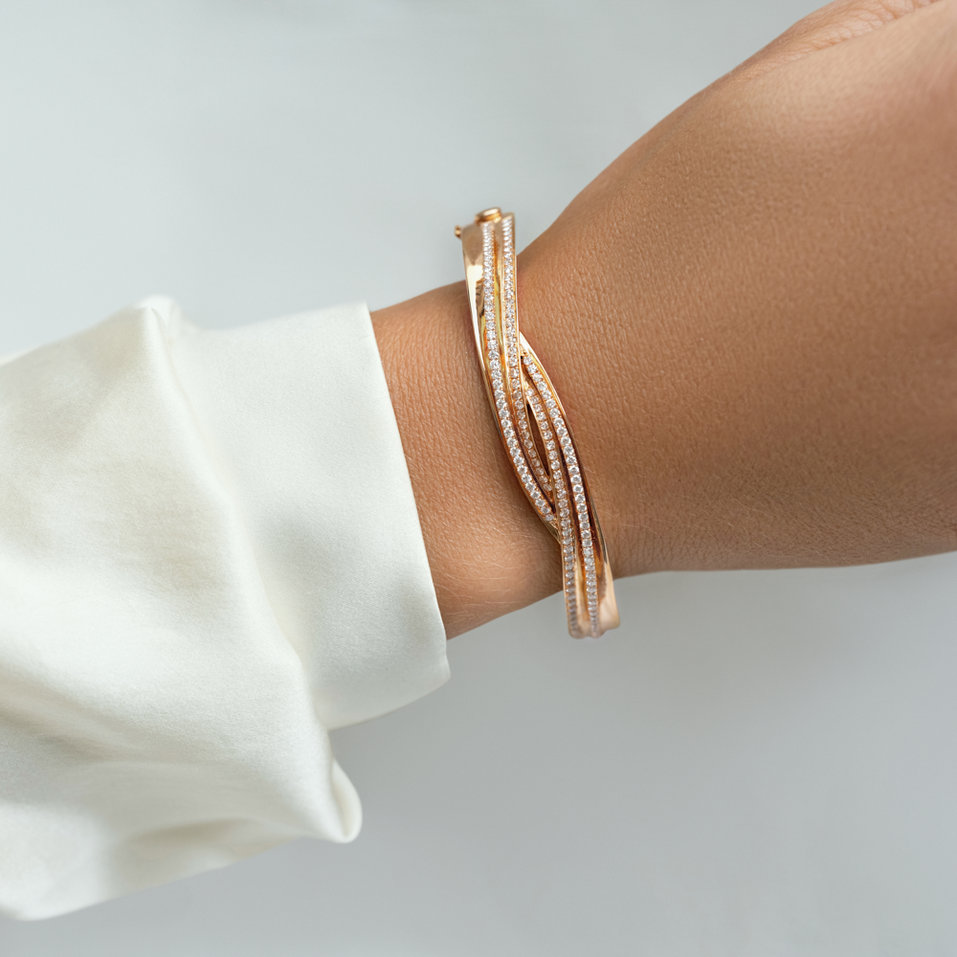Náramok s diamantmi Miracle Ribbon