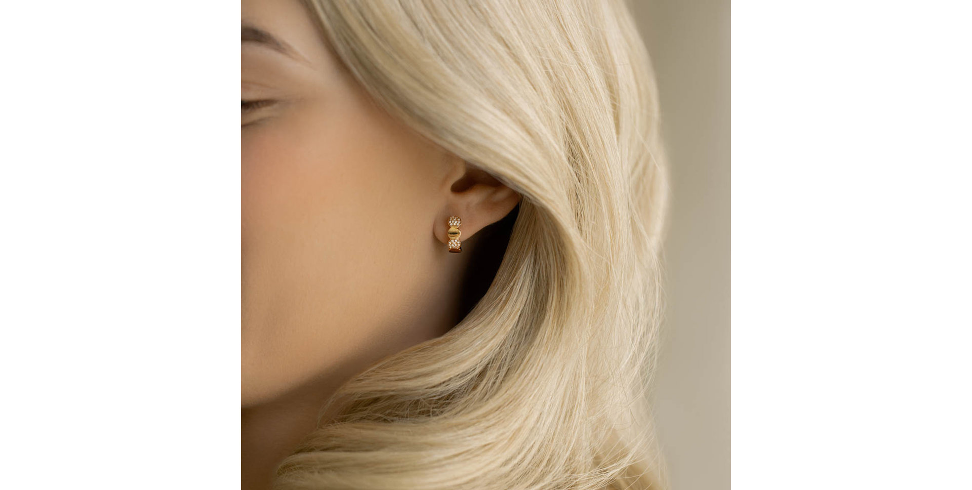 Náušnice s diamantmi Orion Secret