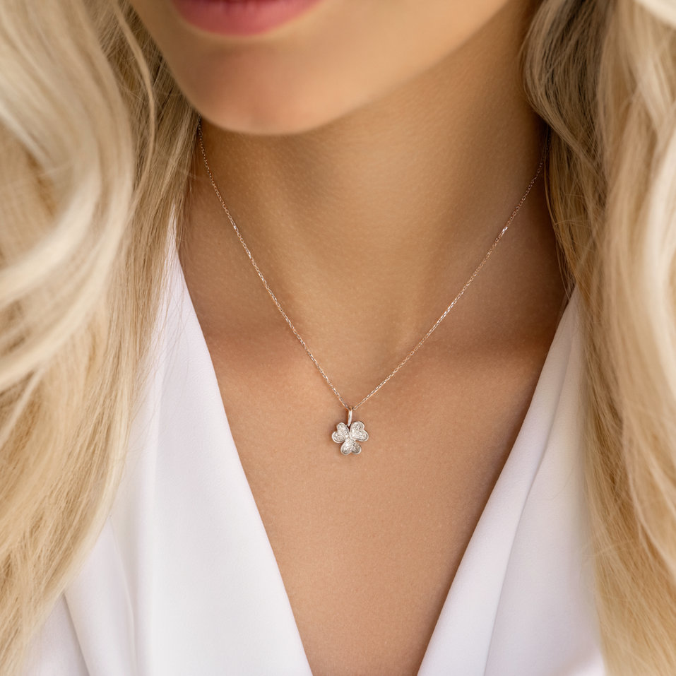 Přívěsok s diamantmi Diamond Fortune