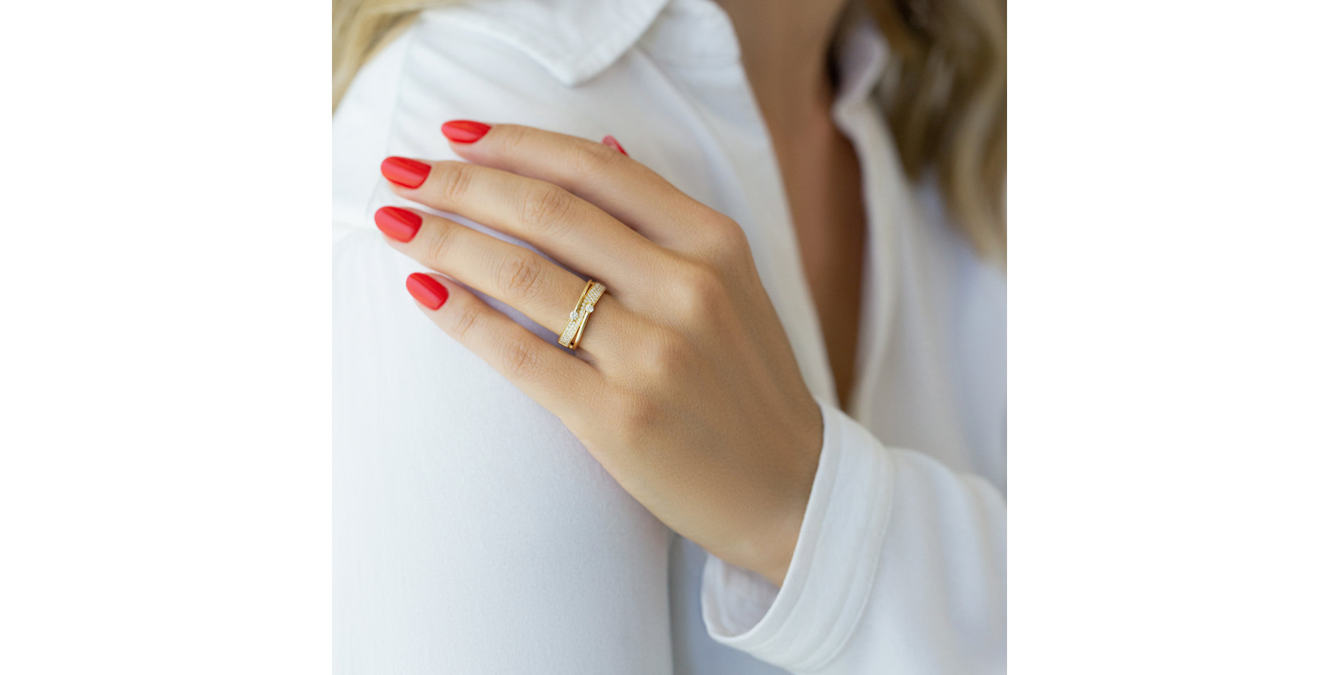 Prsteň s diamantmi Amazing Symphony