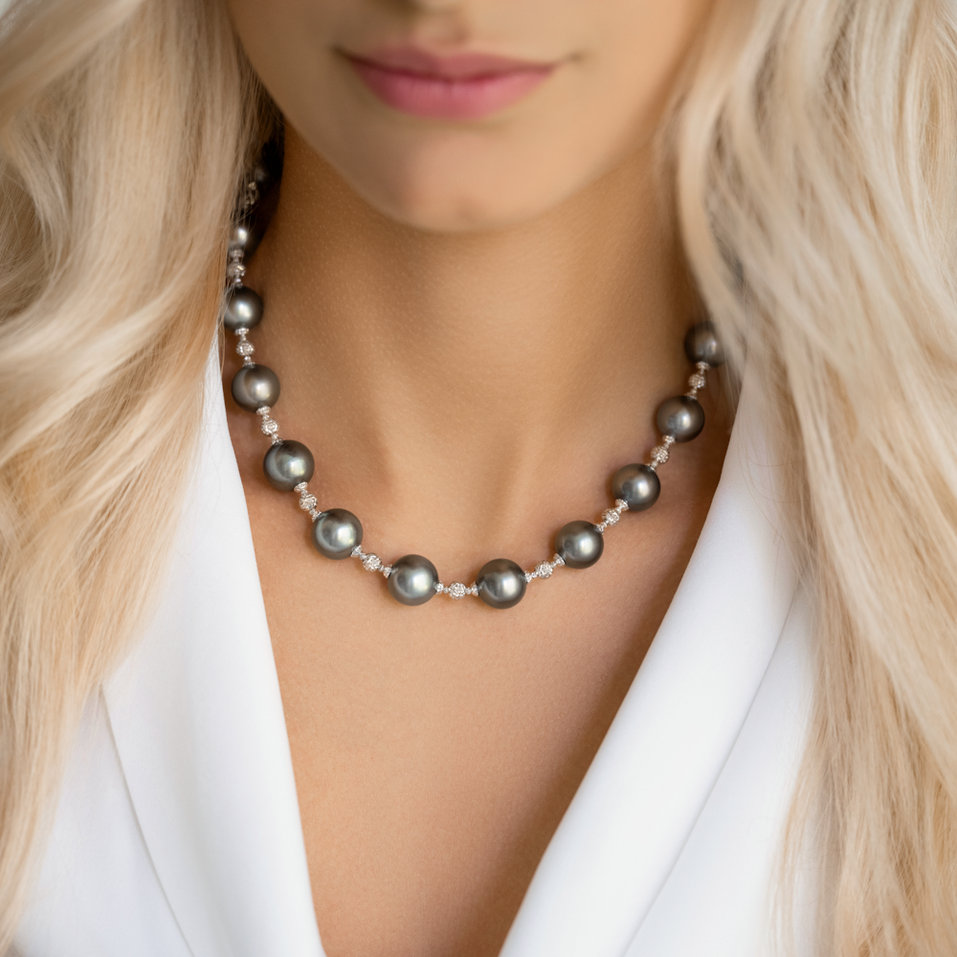 Náhrdelník s perlou Morgana