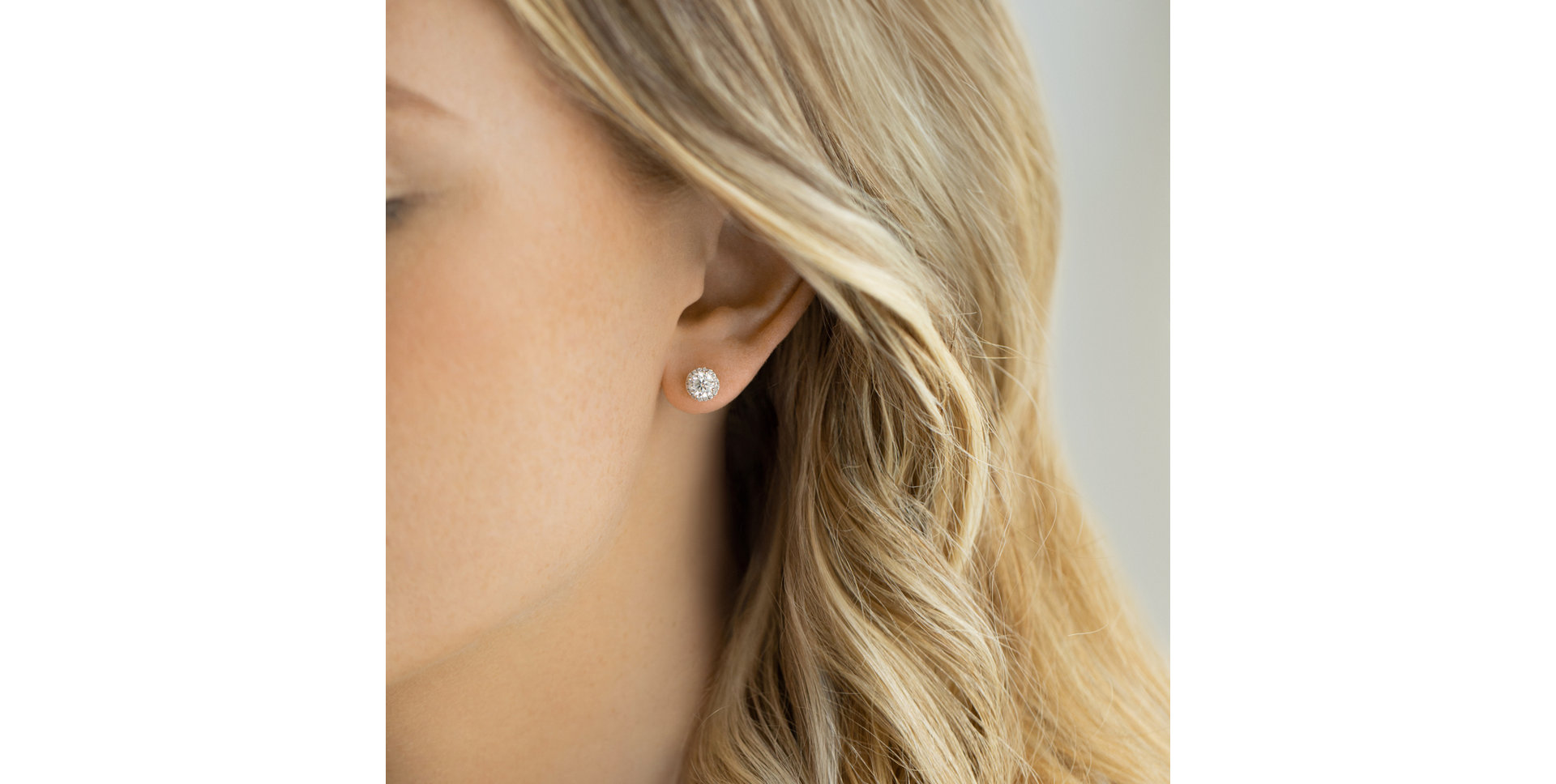 Náušnice s diamantmi Donalle