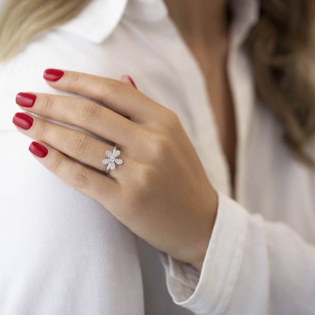 Prsteň s diamantmi Chanelle