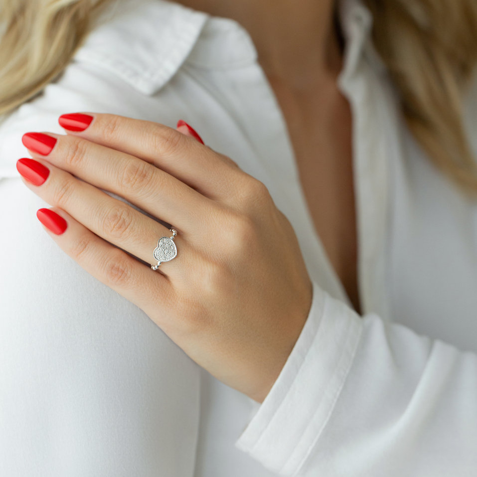 Prsteň s diamantmi Undying Love