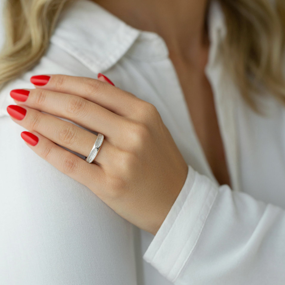 Prsteň s diamantmi Agathe