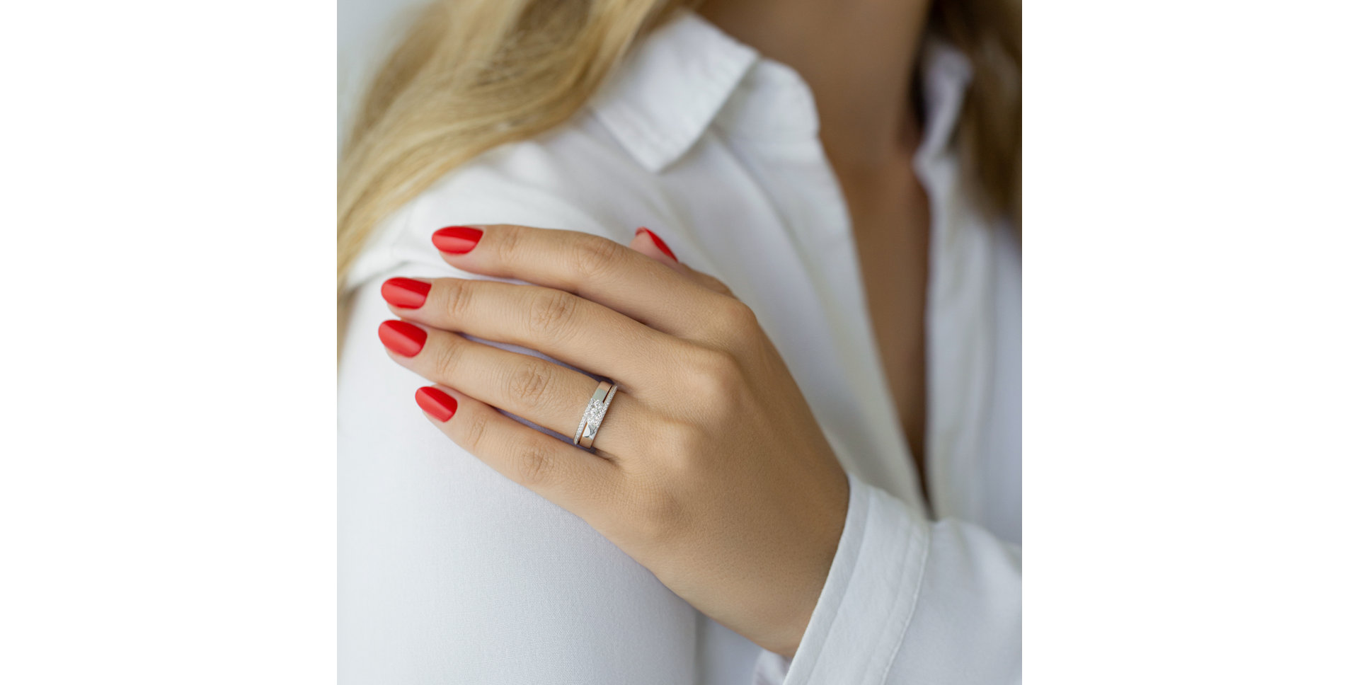 Prsteň s diamantmi Diamond Message