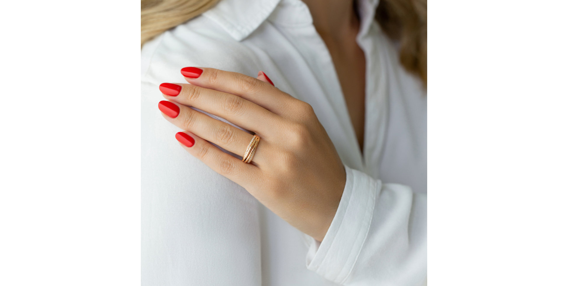 Prsteň s diamantmi Dawn Passion