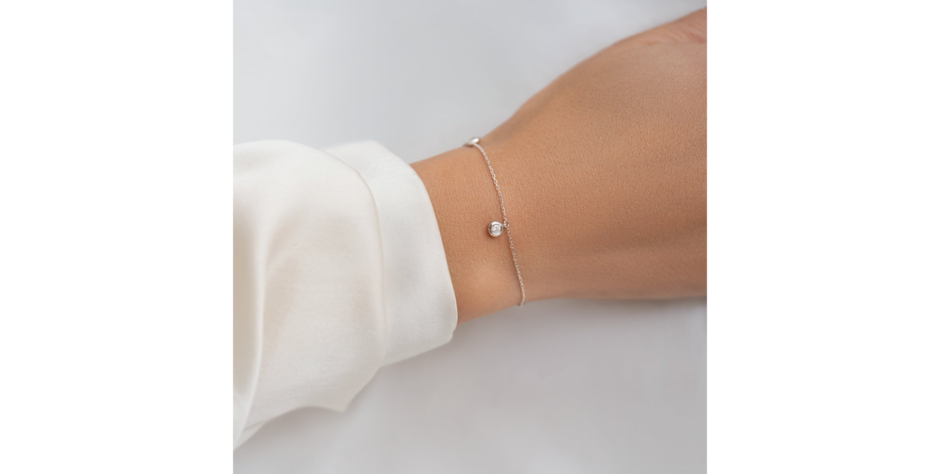 Náramok s farebnými diamantmi Star Jewel