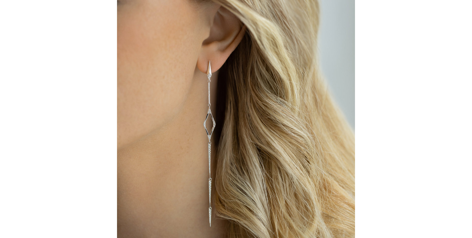 Náušnice s diamantmi Johnnie