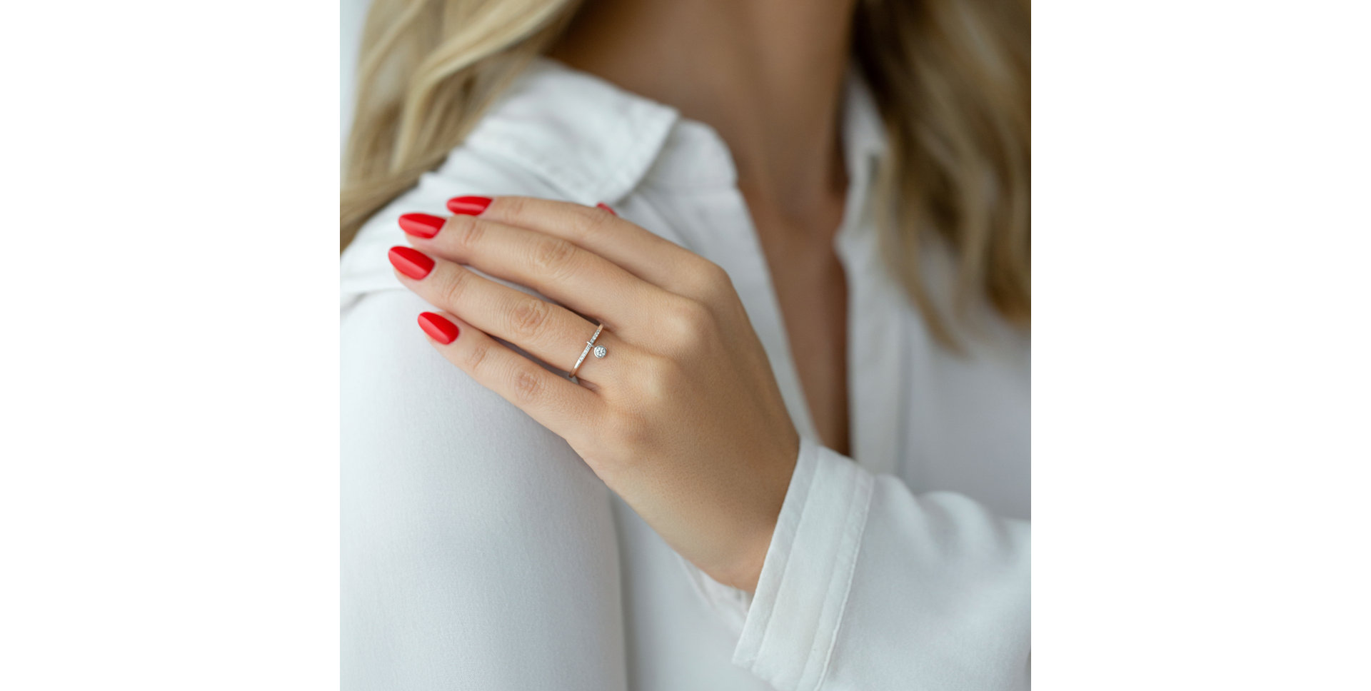 Prsteň s diamantmi Vincence