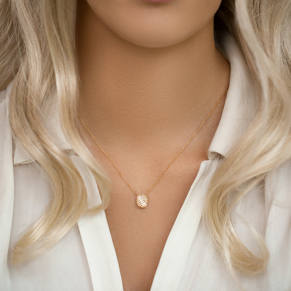 Náhrdelník s diamantmi Diabolical Magic