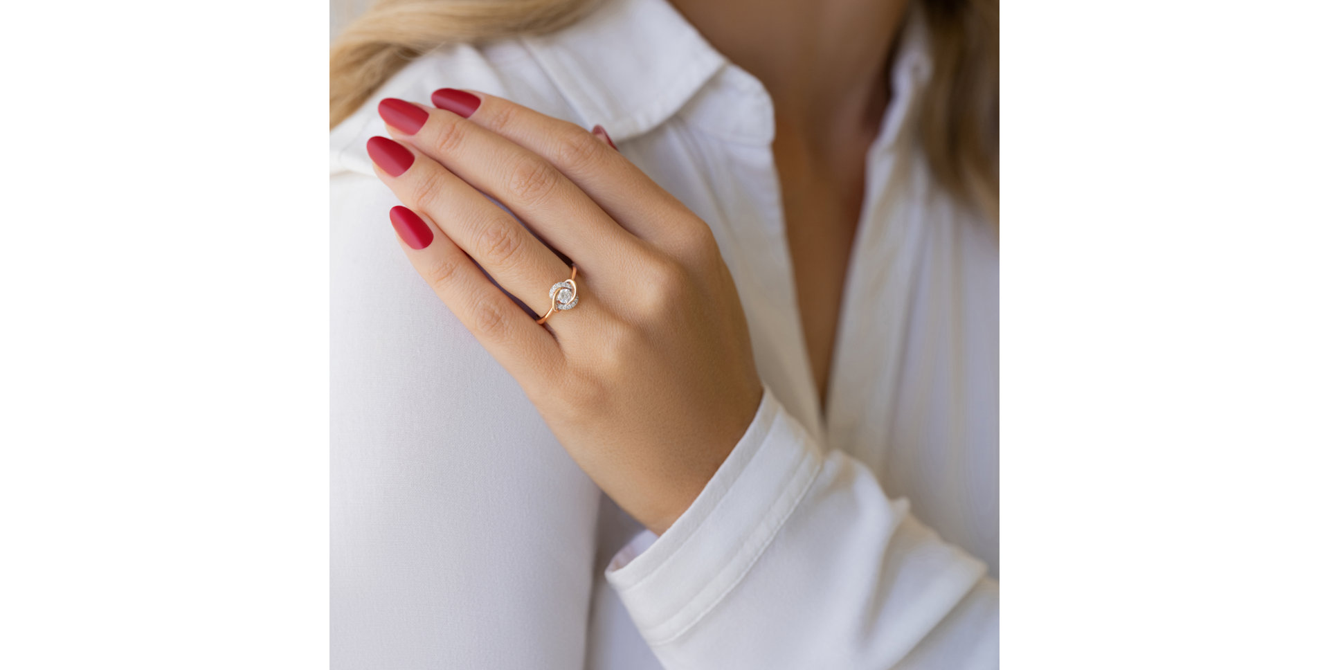 Prsteň s diamantmi Universe of Elegance