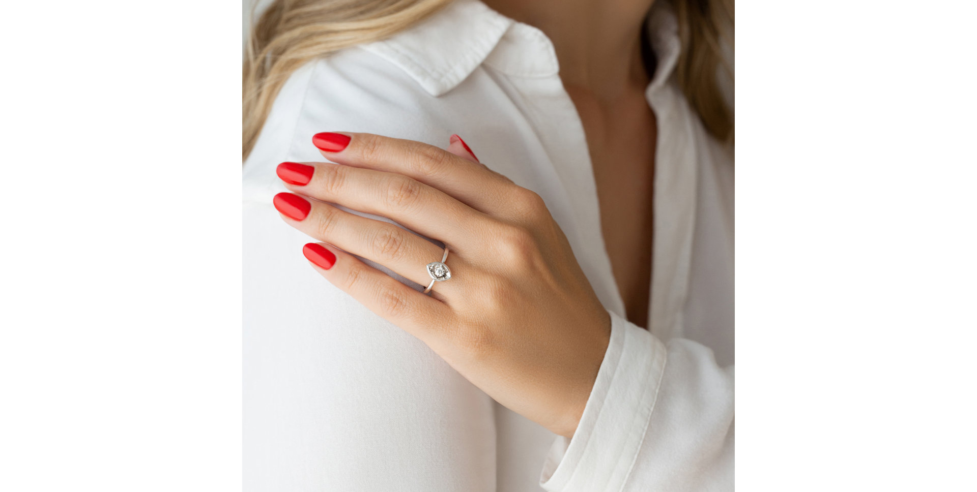 Prsteň s diamantom Karis