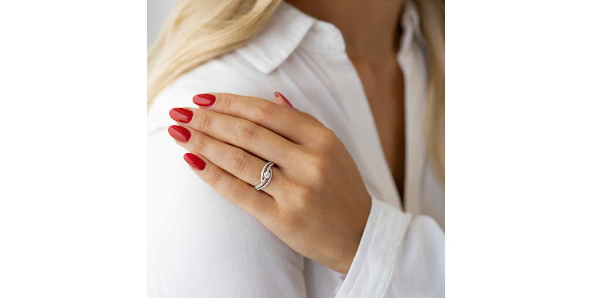 Prsteň s diamantmi Determination